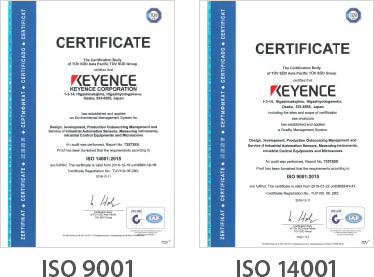 ISO 9001 / ISO 14001