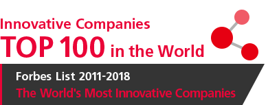 [Innovative Companies] TOP 100 in the World [Forbes List 2011-2018 The World's Most Innovative Companies]