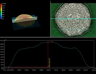 Observation and 3D Measurement of Cream Solder Application Conditions