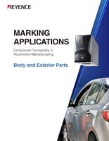 Laser marker application samples for Automotive industry [Body & Exterior parts]