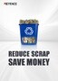 REDUCE SCRAP SAVE MONEY [IM Series](metal)