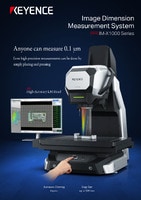 IM-X1000 Series Image Dimension Measurement System Catalogue