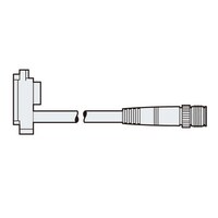 SL-VPC5NM - Main Unit Connection Cable, for Relay, Main Unit Plug on One Side and M14 on the Other Side, 5-m, NPN