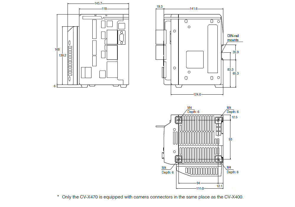 CV-X47/48 Dimension